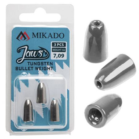 Luotipaino Jaws Tungsten Bullet 3 kpl, Mikado