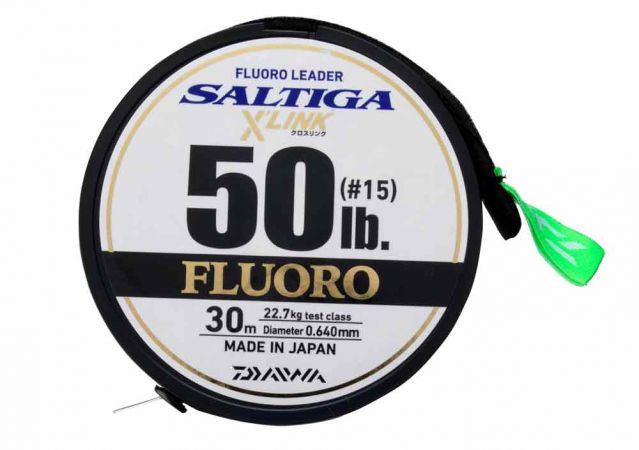 Perukesiima Saltiga X'link Fluoro Leader 30 m, Daiwa