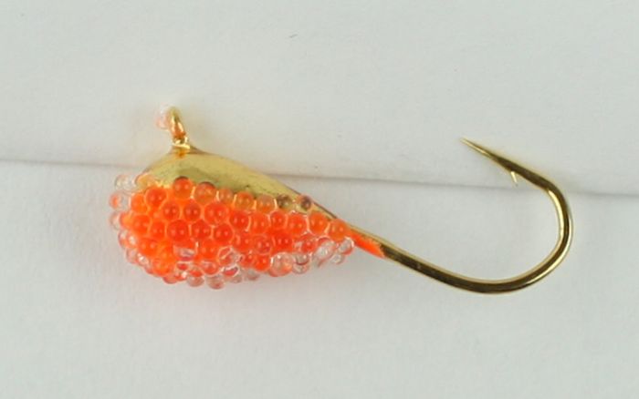 Volfram Caviar-mormyska 5 mm, guld-orange