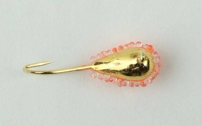 Volfram Caviar-mormyska 5 mm, guld-orange