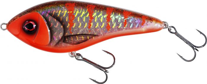 Jerk Swim Glidebait Suspending 12 cm / 53 g, 3D Rocky Red, Westin