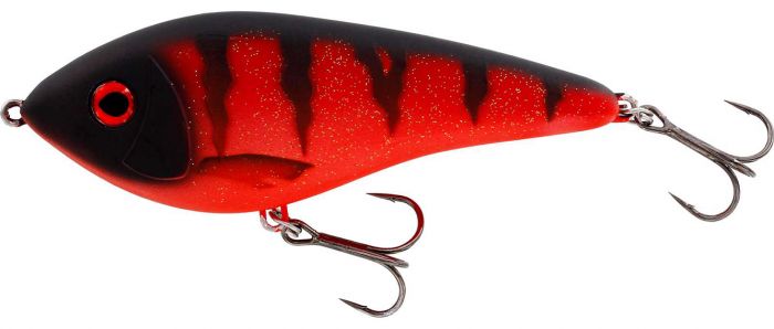 Jerk Swim Glidebait Suspending 12 cm / 53 g, Fire, Westin